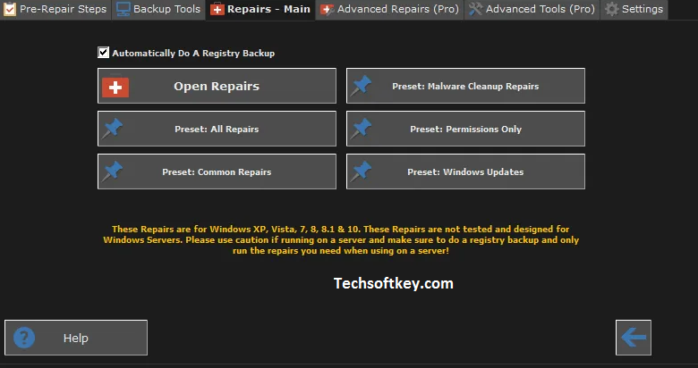 Windows Repair Key