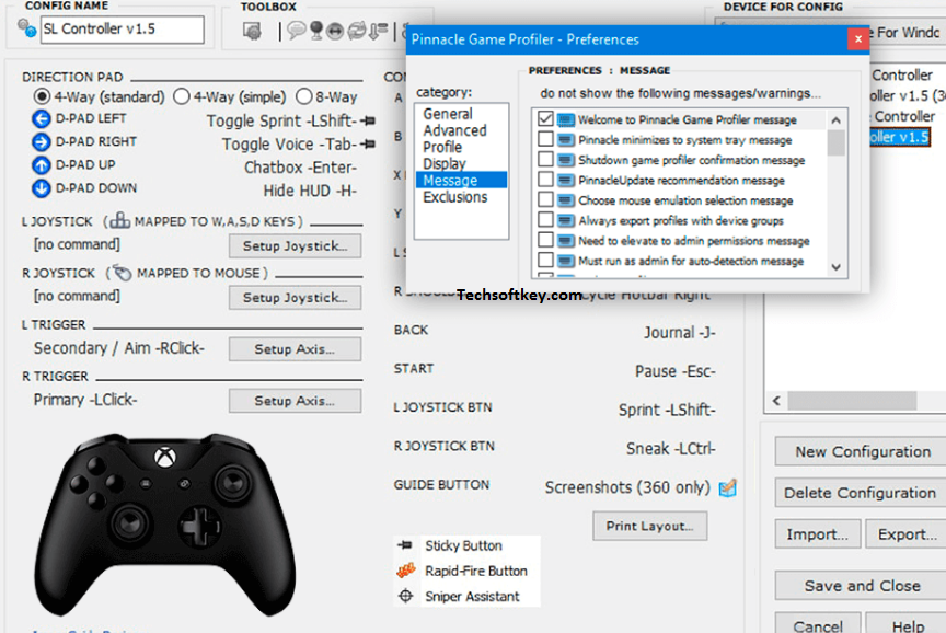 pinnacle profiler cxbox one